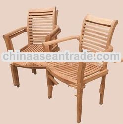 Teak Solid Wood Arm Chair