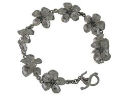 925 Sterling Silver Flower Bracelet