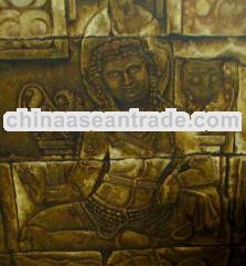 Buddha relief Painting