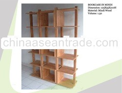 Bookcase in Mindi