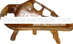 TEAK ROOT FURNITURE BENCH TRB19