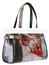 Recycled Fashion Magazine handbag, Recycled women handbag, Eco-freindly bag