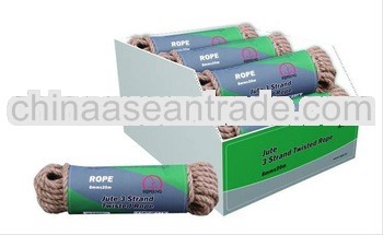 jute 3 strand twisted rope