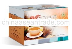 INSTANT CHOCOLATE MIXTURE WITH GANODERMA POWDER