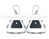 Earring Ebony Jewelry Silver