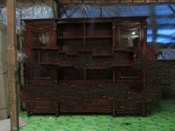 Book Case Carving Cabinet