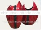 Lacquer vase, ceramic vase, Home decoration, lacquerware