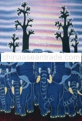 Batik painting