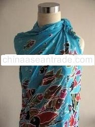 PA 01B Fish Pareo scarves