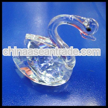 k9 crystal swan gift decoration