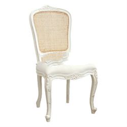 white bordeaux dining chair