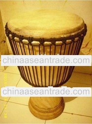 Polished Conga Solid Wood Drum