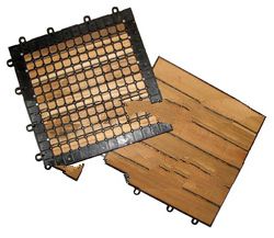 Teak Wood Garden Tile / Deck Tile