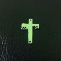 CNFMN17 - Sterling Silver Cross Connector 19 x 12.50 mm