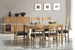 New C73 Dining Furniture / Wooden Dining Table / Dining Chairs