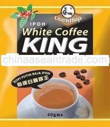 Chek Hup Ipoh White Coffee King - 3 in 1 instant white coffee.