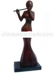 Lady Musician With Trumpet craft