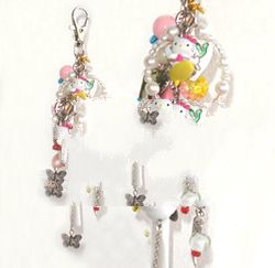 Hello Kitty bag charms