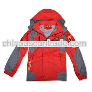 kids waterproof and windproof jacket boy