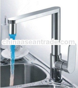 kitchen faucet with led light without battery