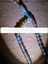 Misbaha Tesbih Rosary Blue Amber