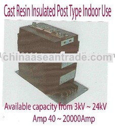 Cast Resin Insulated Post Type Completely Dry Insulated High Voltage Brown Indoor Current Transforme