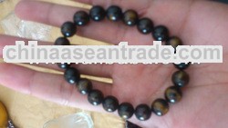 Black Gold Coral Beads