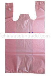 Vest carrier poly plastic bag made in 