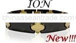 CASTOR Black and Gold Ion Bracelet