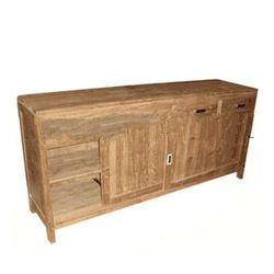 Buffet 4 Drawers - Old Teak - Teak Riciclato