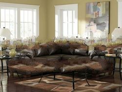 BRISTOL - LEATHER LIVING ROOM SOFA COUCH SECTIONAL SET