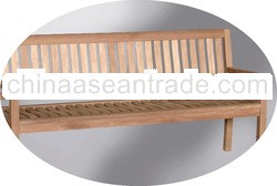 Ergonomical bench - Teak garden furniture and teak outdoor furniture