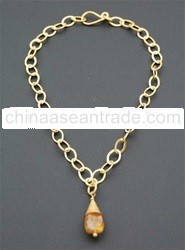 Brass necklace