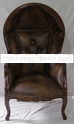 Furnisa Payung Solid Wood Tablet Arm Chair