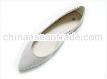 ladies ballerina fashion style cusp shoes beige 2013