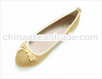 ladies dance fashion style shine upper gold color