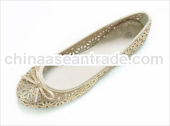 ladies dance pierced upper 2013 hot gold shoes