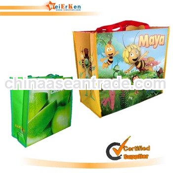 lamination promotional pp shopping bag