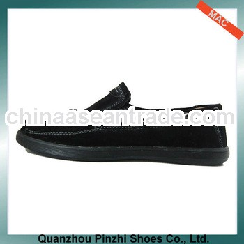 latest men cow suede leather causal shoes