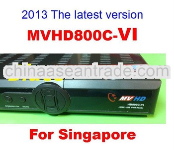 latest mvhd 800 cable receiver for singapore