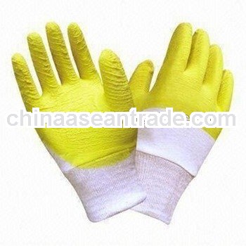 latex coated labor glove