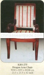 Dragon Arm Chair Mahogany Indoor Furniture