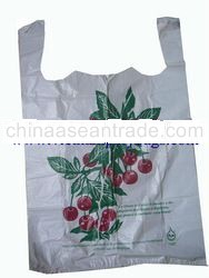 T-shirt plastic bag made in 