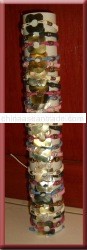 Glkr-1 Cotton Bracelet With Pearl Shell