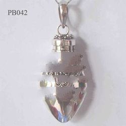 Silver Perfume Box PB042