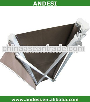 lightweight retractable aluminum awnings