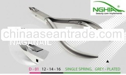 NGHIA SINGLE SPRING CUTICLE NIPPER (D-01)