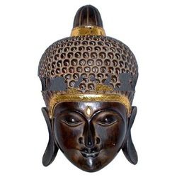 Black Buddha Mask 50 Cm