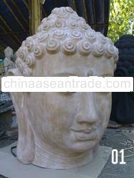 budha head sculpture