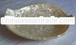 mother of pearl bowl art crafts from bali